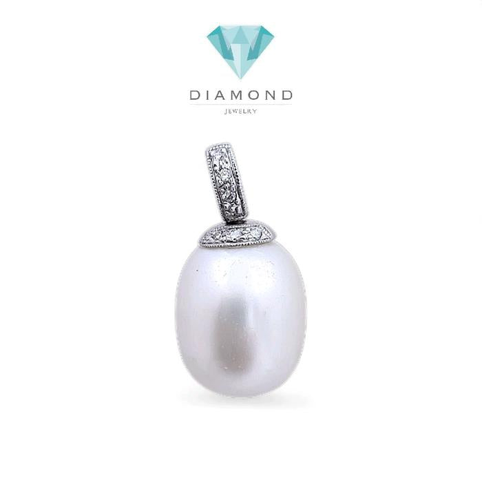 Liontin Sea Pearl Diamond 18K / Diamond Jewelry 356LM645LSWP-(1290HT)