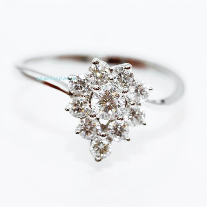 Diamond Ring - Cincin Berlian - 01020524 -Diamond Jewelry