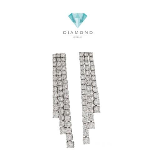 Tristran Diamond Earring 18k gold-Diamond Jewelry