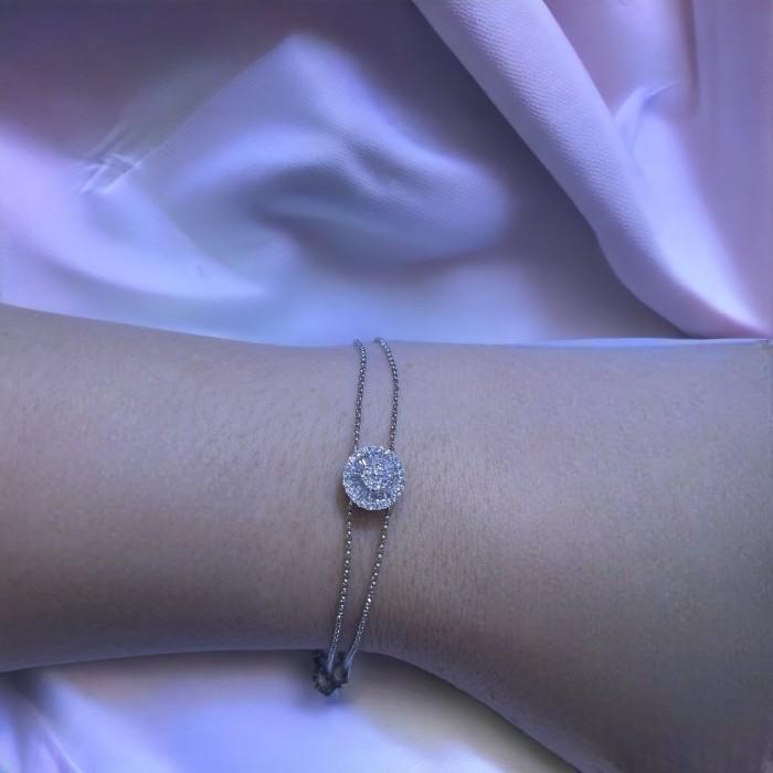 Sahara Round Diamond Bracelet-Gelang Berlian Sahara-Diamond Jewelry