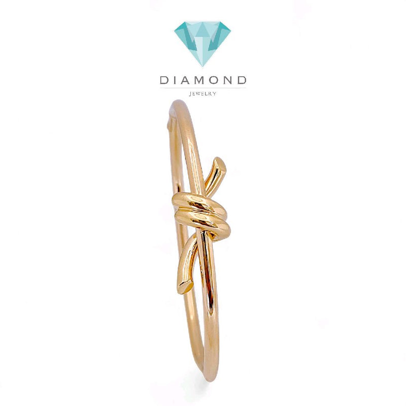 Knot Bracelet 18K / Gelang Knot 18K / Diamond Jewelry 421GBD1467RY-HT