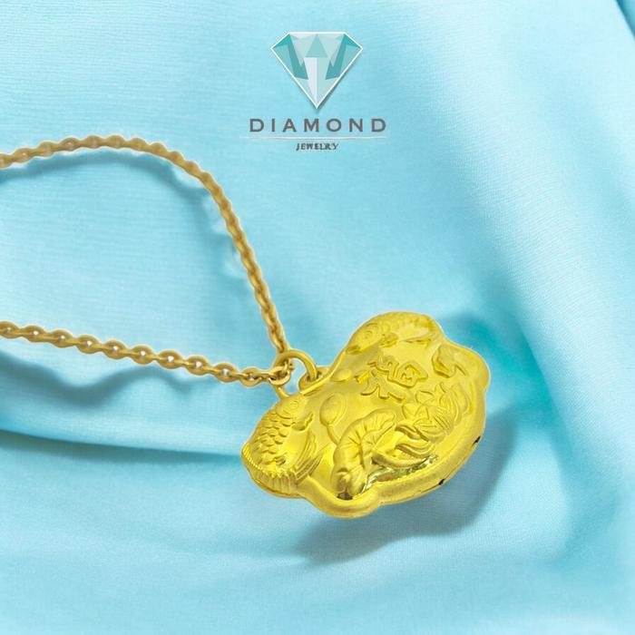 Liontin Mas Fu HK 24K-Diamond Jewelry