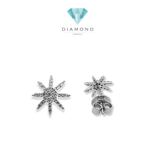 Star Diamond Earrings / Diamond Jewelry