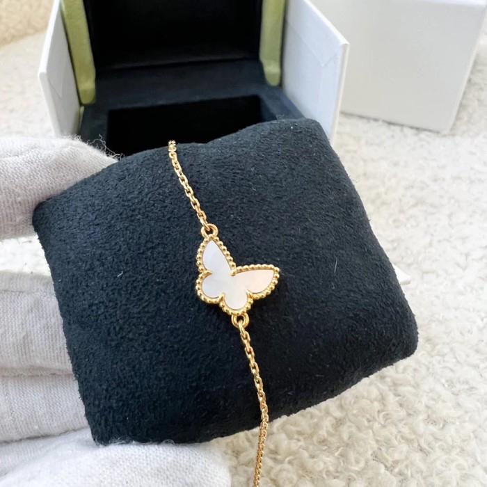 butterlfy clover  MOP sweet alhambra 18 K gold Diamond Jewelry