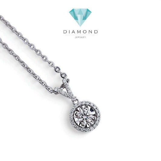 Pendant Hello Diamond 18K / Liontin Berlian Hello 18K / Diamond Jewelry 396LB800LS-HT