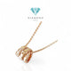 Viper Ulo Snake Head Diamond Necklace 18K-Diamond Jewelry-402KBD9000LS-HT
