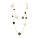 Magic Clover 16 Motif 18K Gold-Diamond Jewelry-53KBD295000AB-HT