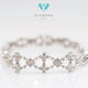 Diamond Bangle - Gelang Berlian - Diamond Jewelry - White 03030416