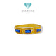 Blue Sapphire Gold Ring 23K / Cincin Emas Sapphire Biru 23K / 152CMSWP3