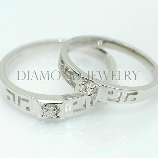 Cincin Kawin/Wedding Ring - Diamond Jewelry Two Tone 01020812/01020813
