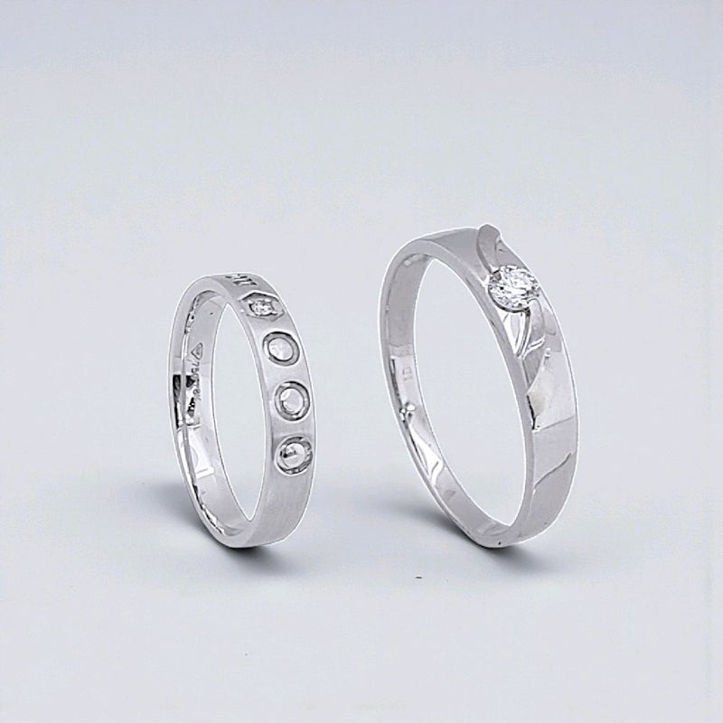 Only You Wedding Diamond Ring 18K / Cincin Kawin Berlian Only You 18K / Diamond Jewelry 81CBNKH7106WPLS - 83CBGT250WPLS1
