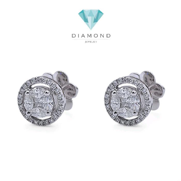 Hello Esperanza Diamond Earring 18K / Anting Berlian Hello Esperanza 18K / Diamond Jewelry 399AB1120PRLS HT
