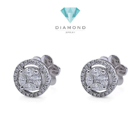 Hello Esperanza Diamond Earring 18K / Anting Berlian Hello Esperanza 18K / Diamond Jewelry 399AB1120PRLS HT