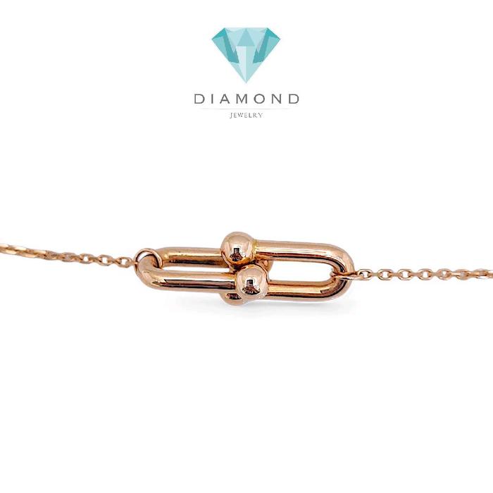 Hardwear Medium Necklace 18K / Kalung Rantai Sedang 18K / Diamond Jewelry 18KBD770RB-HT