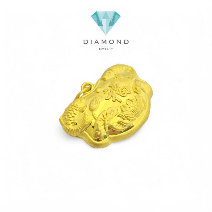 Liontin Mas Fu HK 24K-Diamond Jewelry