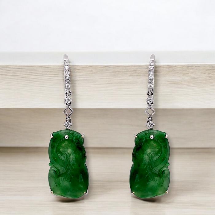 Giok Diamond Earrings / Diamond Jewelry