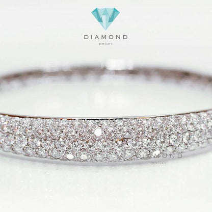 Diamond Bangle - Gelang Berlian - Diamond Jewelry - White 03030408