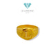 L Gold Ring 24K / Cincin Bayi Emas L 24K / 107CMSWP1