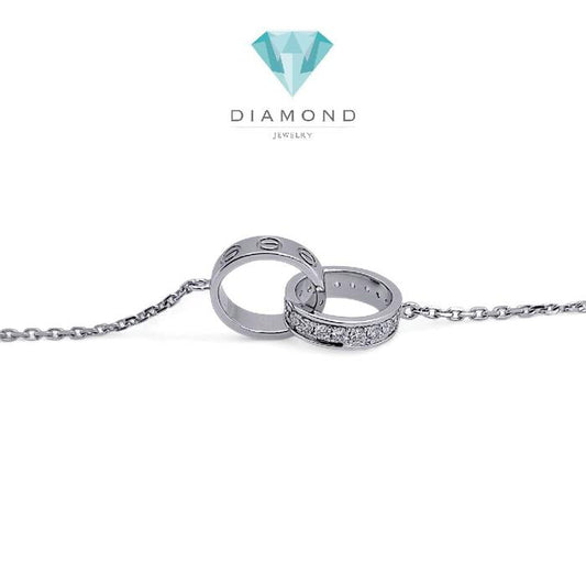 Love Forever Diamond Bracelet 18K / Gelang Berlian Love Forever 18K / Diamond Jewelry 477GBDAB59500LS-HT