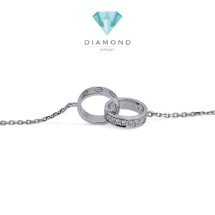 Love Forever Diamond Bracelet 18K / Gelang Berlian Love Forever 18K / Diamond Jewelry 477GBDAB59500LS-HT
