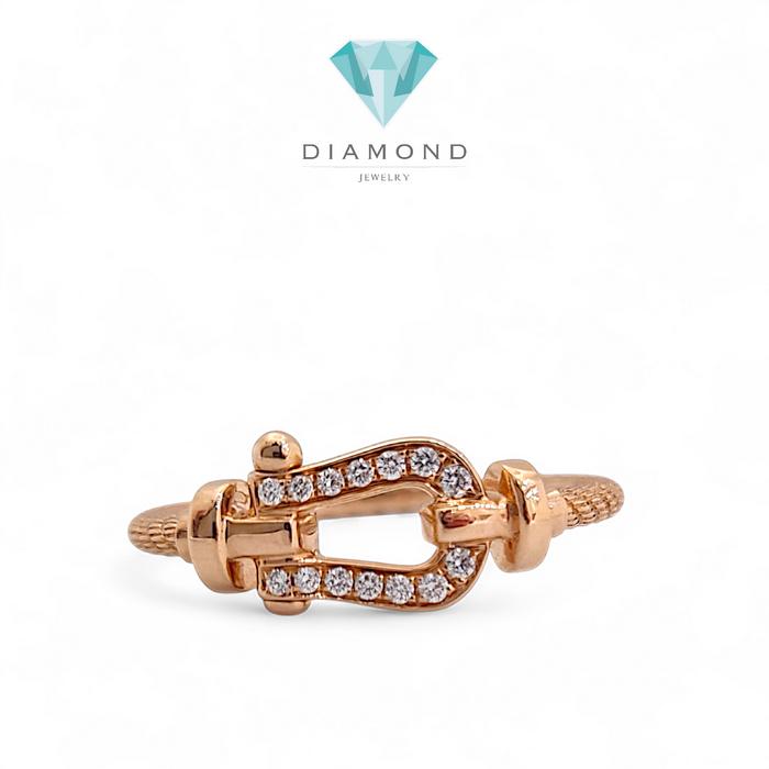 Horseshoe Diamond Ring  frd 18k/ Diamond Jewelry