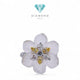Flower Diamond Ring 18K / Diamond Jewelry