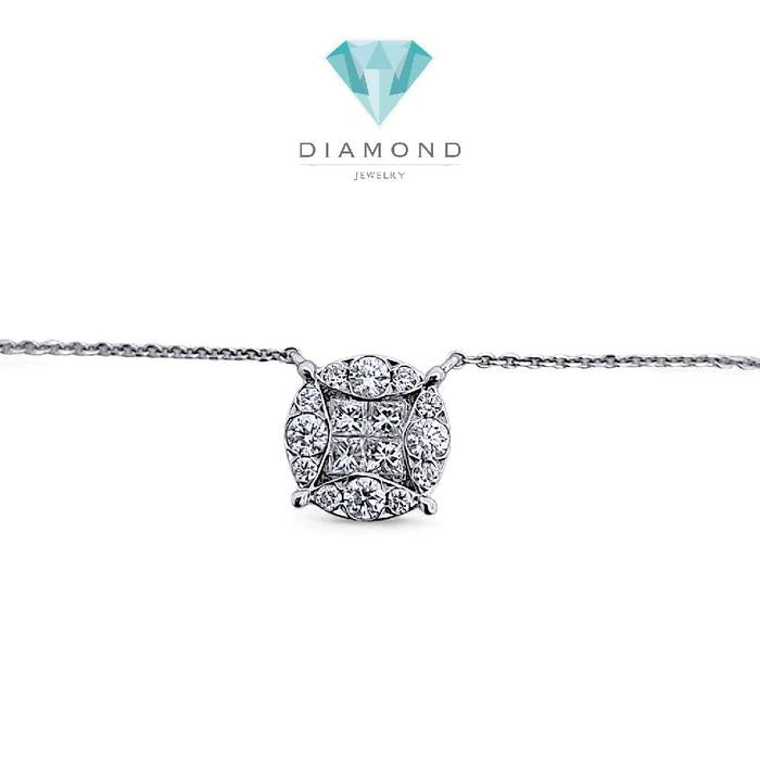 Esperanza Diamond Necklace 18K / Kalung Berlian Esperanza 18K / Diamond Jewelry 396KBD21400GTLS-HT