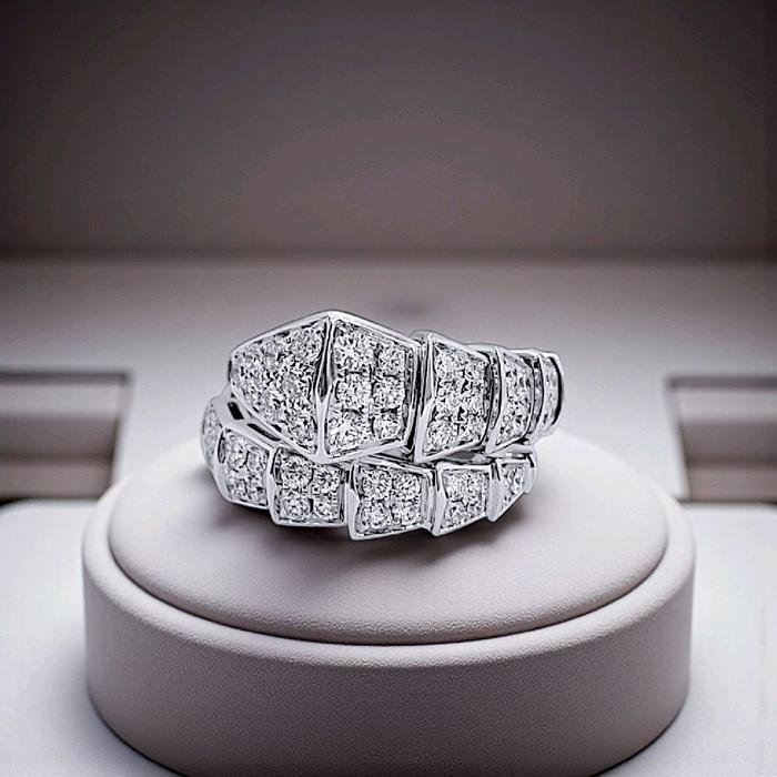 Ulo Serpenti Large Diamond Ring 18K / Cincin Berlian Ulo Serpenti Besar 18K / Diamond Jewelry 20CBD3060RB-HT