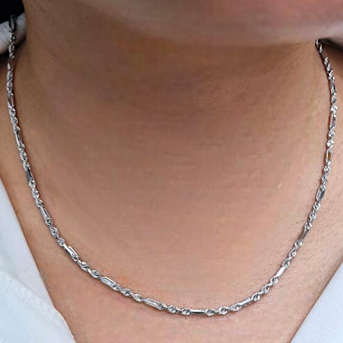 Kalung Mas Putih 750K-Diamond Jewelry