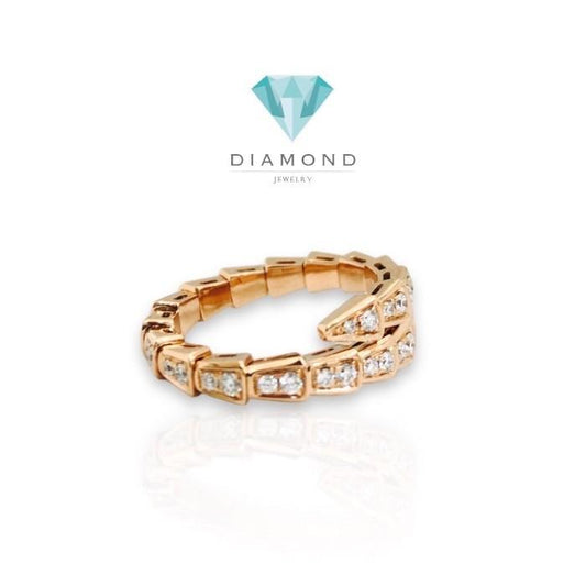 Cincin serpenti snake berlian 18k/diamond serpenti snake ring ulo 18k-Diamond Jewelry