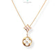 Rose Gold Diamond Necklace 18K / Kalung Emas Mawar Berlian 18K / Diamond Jewelry / 150KBD85000AB