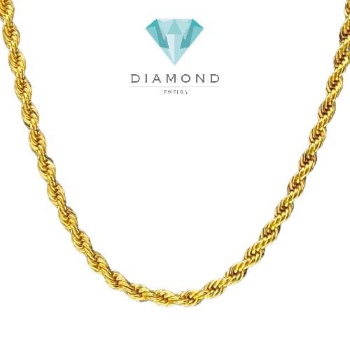 Kalung emas tambang white/gold 18k Diamond Jewelry