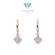 Flower Gold Earings 17K / Anting Emas Bunga 17K / Diamond Jewelry / 429AMS154LS