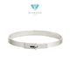 Diamond Bangle  kelly Diamond Jewelry - Rose Gold 030404-HT