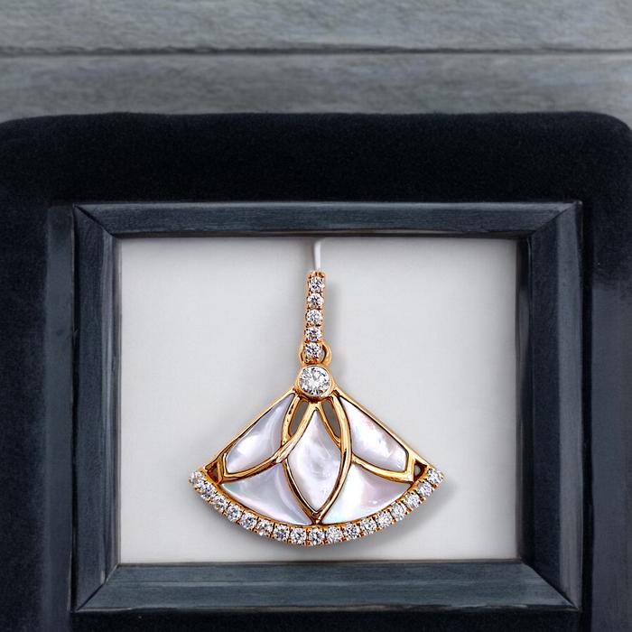Diva's MOP Liontin / Diamond Jewelry-31LBD2013SD
