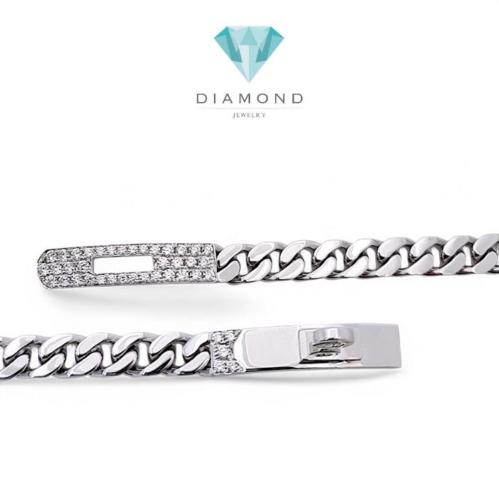Kelly Diamond Bracelet 18K / Diamond Jewelry-100GBD271000AB-HT