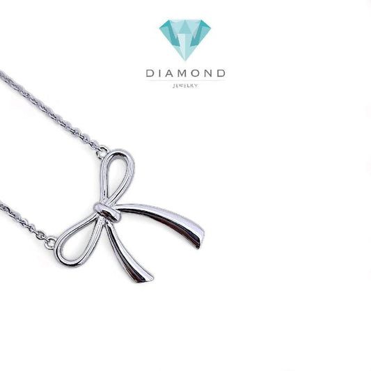 Tape Necklace / Diamond Jewelry 417KMS185LS