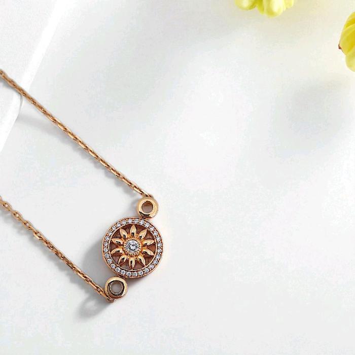 Gates Diamond Bracelet 18K / Gelang Berlian Gates 18K/Diamond Jewelry 19GBD11450RB-HT