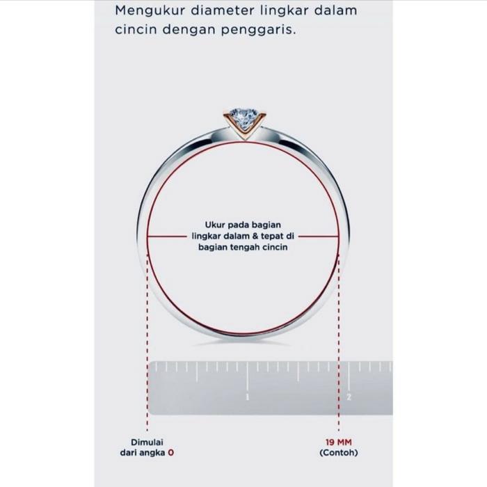 Cincin Kawin/Wedding Ring - Diamond Jewelry Two Tone 01020780/01020781