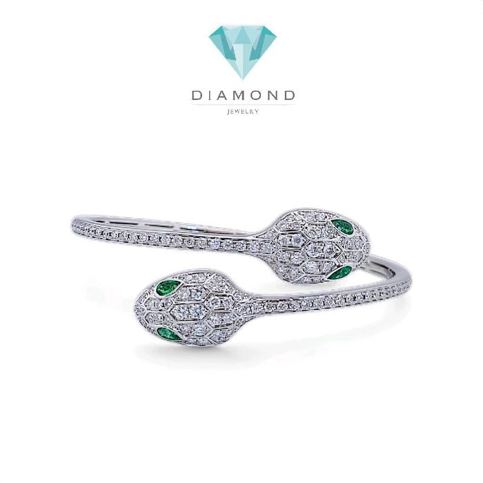 Ulo Diamond Bangle 18K / Diamond Jewelry