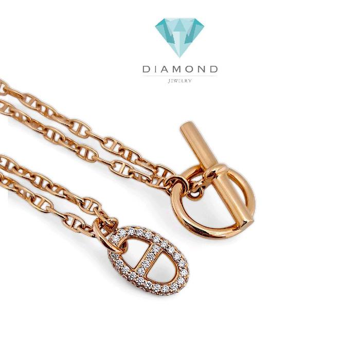 Farandole Diamond Necklace 18K / Diamond Jewelry 102KBD154000AB-HT