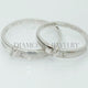 Cincin Kawin/Wedding Ring - Diamond Jewelry Two Tone 01020768/01020769