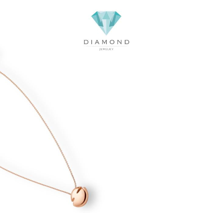 BVL Cabochon Necklace 18k gold/ Diamond Jewelry