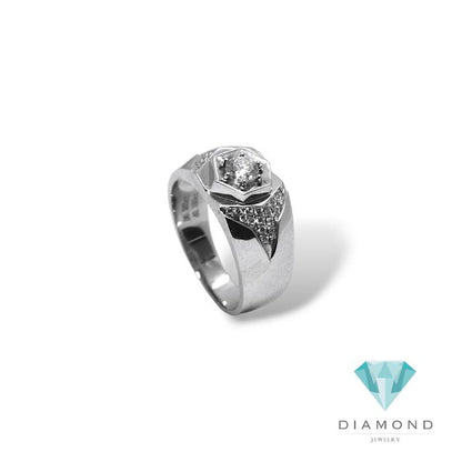 Sigma Men's Diamond Ring 18K
