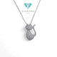Cat Diamond Pendant 18K / Liontin Berlian Kucing 18K / Diamond Jewelry 7LBM1550WPLS - HT
