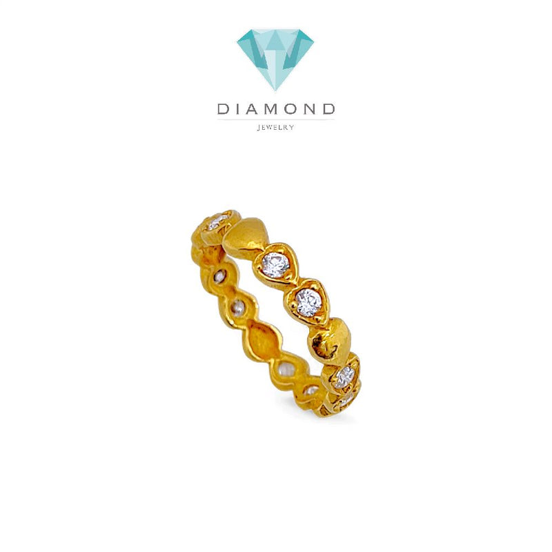 Love Listring Gold Ring 23K / Cincin Emas Love Listring 23K / 58CMSWP3