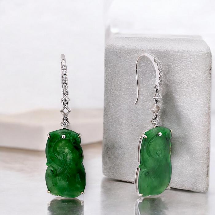 Giok Diamond Earrings / Diamond Jewelry