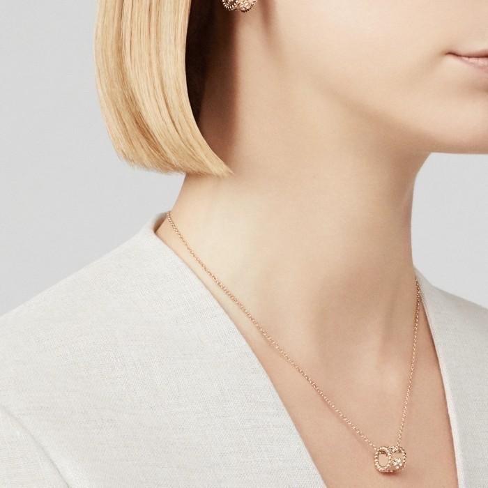 Vca perlee pendant diamond 18K Gold Diamond Jewelry