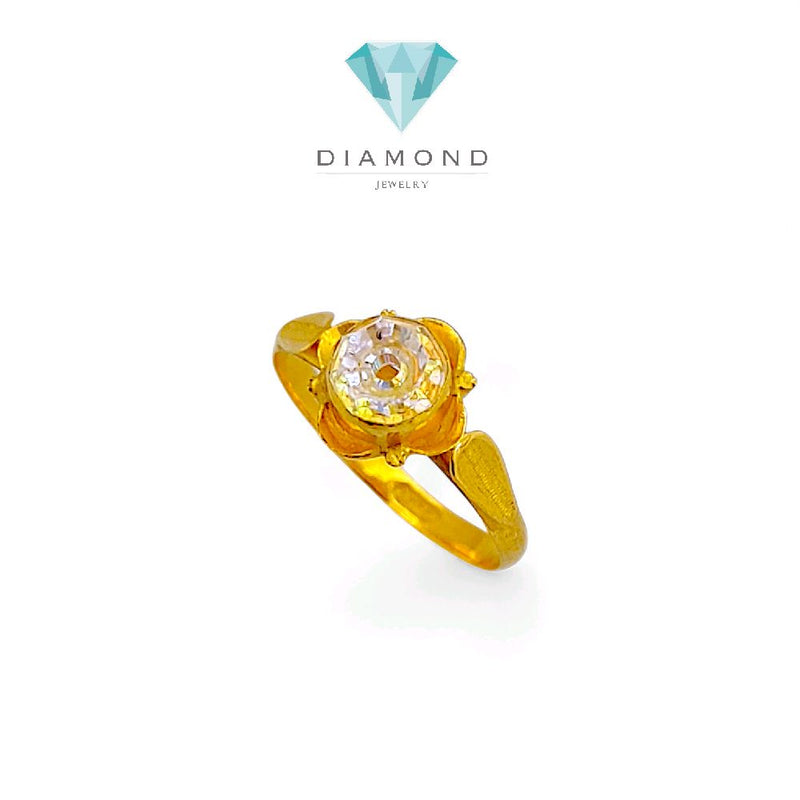 Circle Gold Ring 23K / Cincin Emas Lingkaran 23K / 131CMSWP2