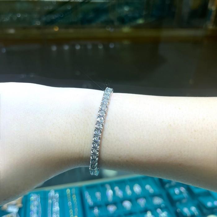 Tennis diamond Strechable 18k-Diamond Jewelry